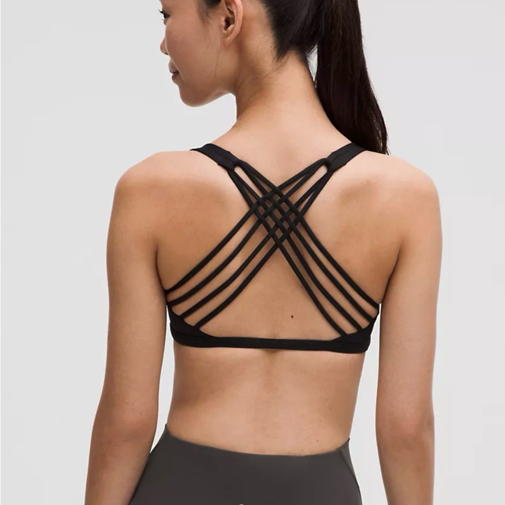 Lululemon Athletica Black Sports Bra - Picture 2 of 5
